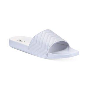 Inc Men's Xander Pool Slide Sandals White Size 13M NIB